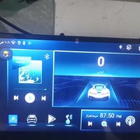 شاشة سيارة حجم 9.5 انج اندرويد كار بلي كاملة سيم كارت مروحه ذاكرة التخ...