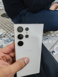 S23ultra  كلش نظيف اندرويد 16 لون ابيض ولا شخط 🤍  ذاكرة 256  كفر +شاحن...