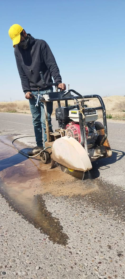 سلام عليكم اخوان متواجد مكصات شوارع وتبليط او صب او طرمات البيت... و المكان ناحيت طارميه والي يريد ستفسار كثر يتصل ع  ***********---***********
