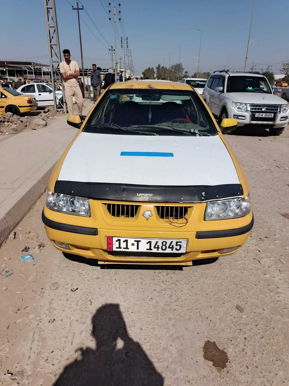 السلام عليكم ورحمة الله وبركاته 
من رخصت الادم 
سمند مديل 2010 رقم بغداد سنوية لغاية 2030
مصفره هيه وغرمات 
مكينه بالشرط لا تنقيص ولا تبخير تبريد شغال حداديه نص عمر تايرات نص عمر السعر 27 وبيها مجال حق الجيه #ترهم اقصاد ابيع #بالاقصاد *********** بي واتساب والخاص مفتوح عنوان #الديوانية قضاء الشامية
