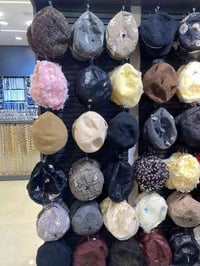 بيريه نسائي • شتوي • ثابت على الراس