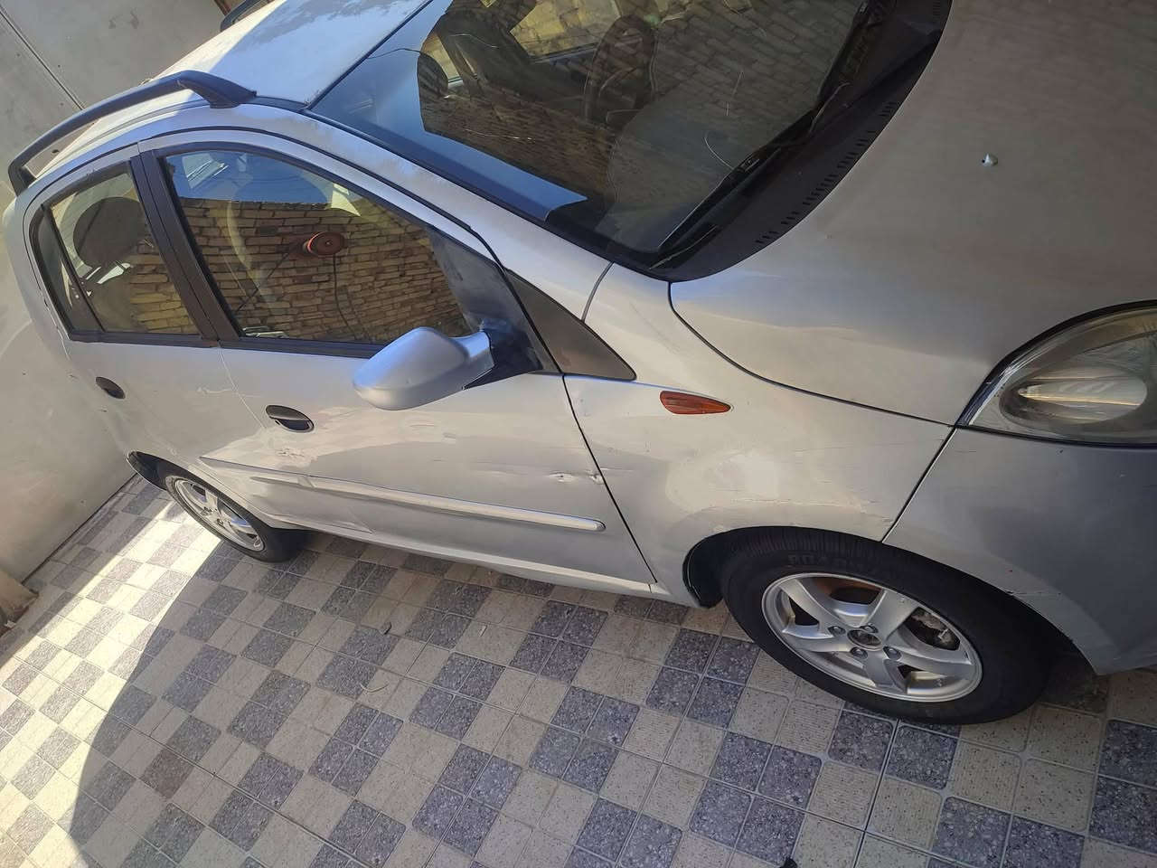 السلام عليكم شيري A1 موديل 12 السيارة جاهزة حدادية تبريد تخم تاير الاتصال ع رقم ***********
