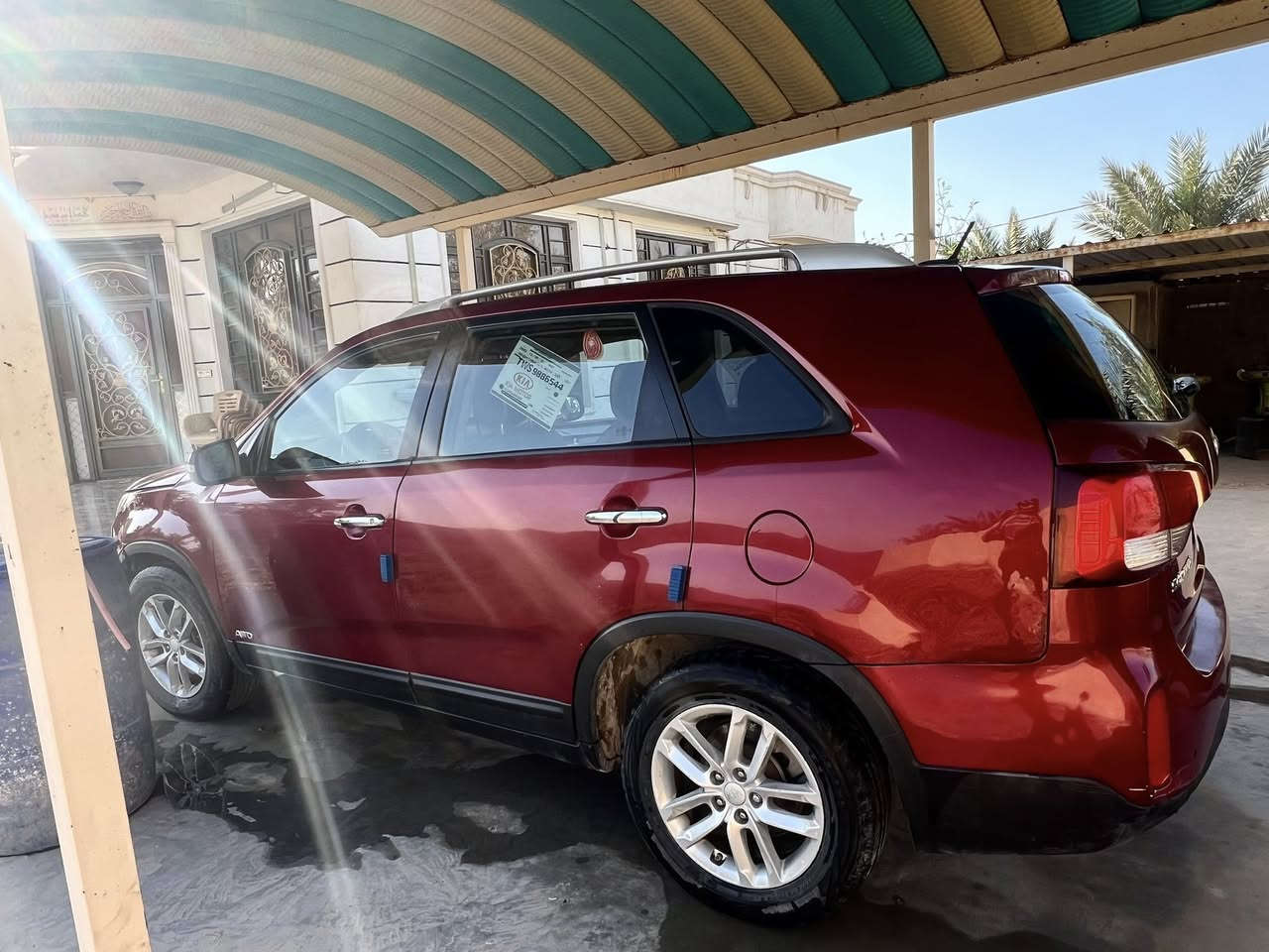 السلام عليكم سورنتو موديل 2015 أمريكي رقم بغداد  معوقين بيها قسام شرعي 4سلندر 7راكب  ضررها البابين الخلفيات صبغ  وشويه تعديل بلجاملغ الخلفي تعديل بسيط بدون صبغ  مكينتها مفتوحه 
السعر 100💵 ورقه أمريكي وبيها مجال  رقمي : ***********
