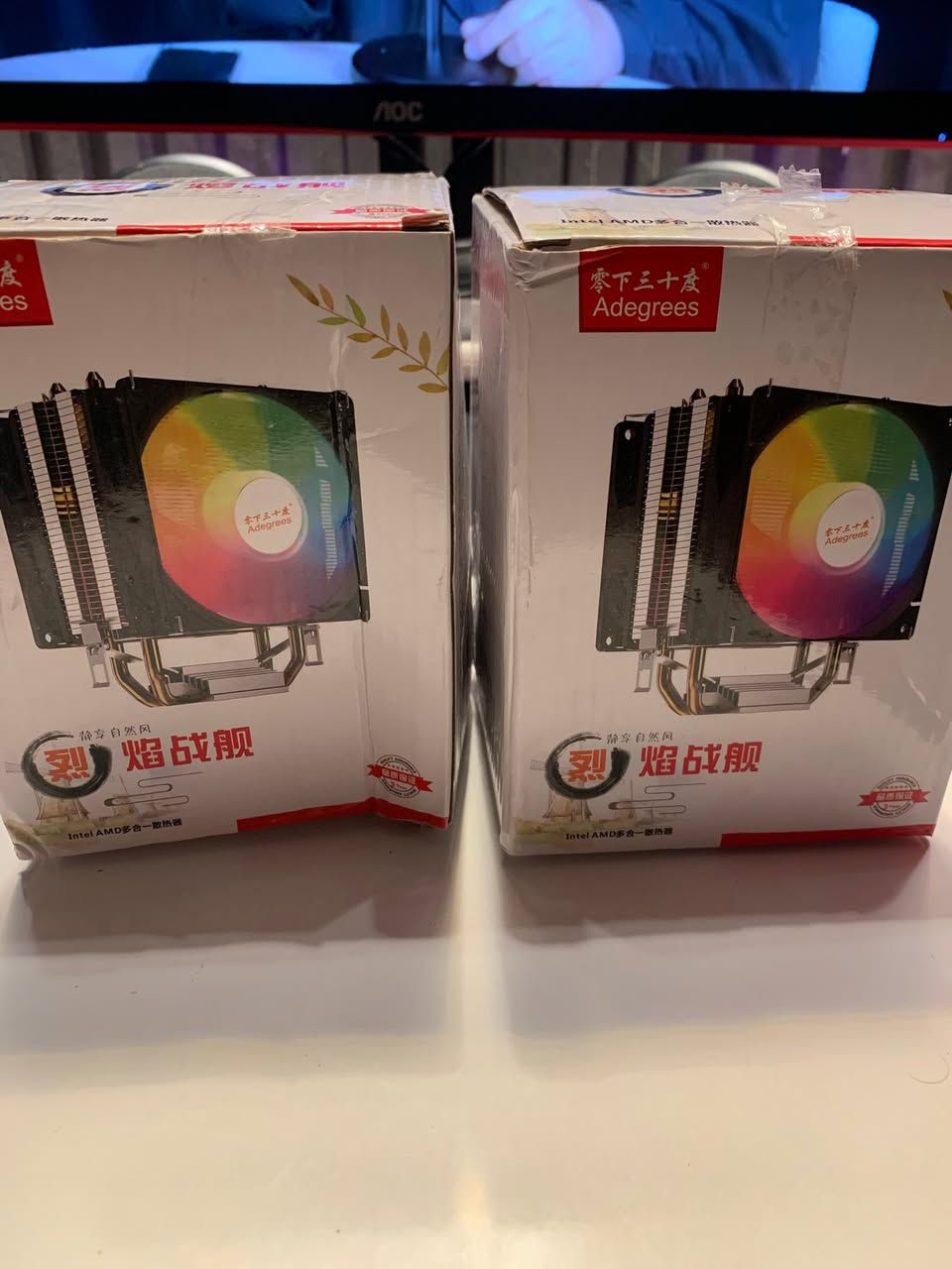 مبردات جدد
 Thermal right 120 
Adegrees intle& AMD


**إذا كنت صاحب هذا الإعلان وتريد حذفه لأي سبب، رجاءا أرسل رسالة إلى الدعم الفني**