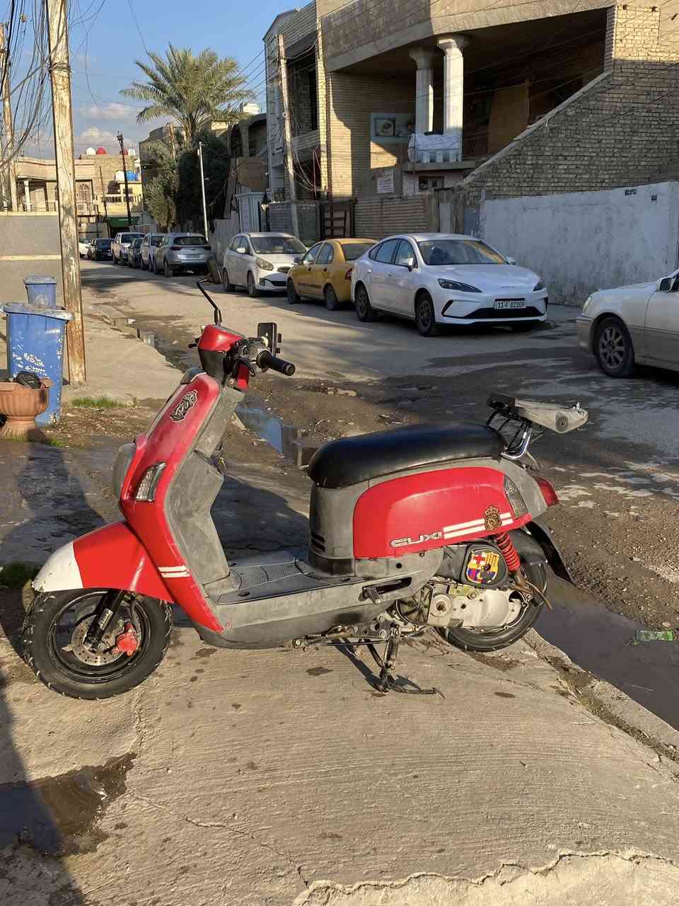 السلام عليكم ماكس بوليس دراجه مكينتها ما مفتوحه دراجه دواخل وكفرات كله بلادي سعر الدراجه 750 مكاني الدورة ابو دشير 
*********** 
متوفر ع واتساب وسيمكارت
