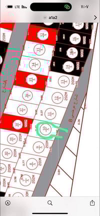 قطعة للبيع  فلكة الزعيم شارع السايدين المساحة ۲۱۸ متر سند ٢٥ حي الأسرى...