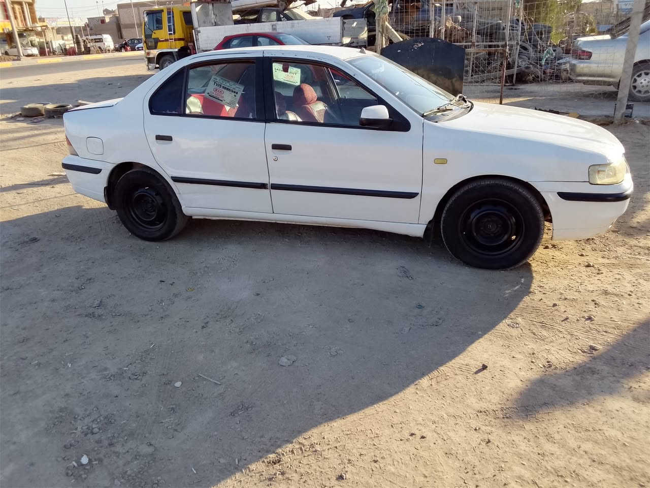 سلام عليكم سمند موديل 11 سياره حلوه وجاهزه بستثناء التبريد كير مكينه مشروطات باقي التفاصل كدامك السعر 30 والشراي يدلل ***********
