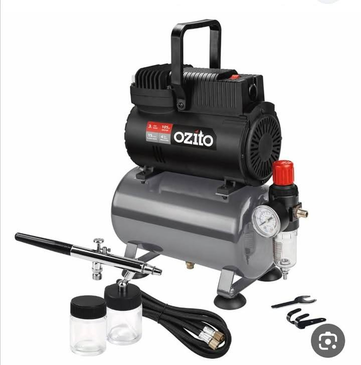 السلام عليكم
كمبريسر صغيرة جديدة لاصحاب التكحيل والاعمال الحساسه جدا 
حجم ٣ لتر
تعمل بقدرة ١٠٥ واط
استرالي ماركة اوزتوا كاملة ملحقاتها مثل الصورة
السعر ٧٥  الف والتوصيل مجاني
الحجز على الخاص او الاتصال على الرقم
 ⁨7734193176⁩0
