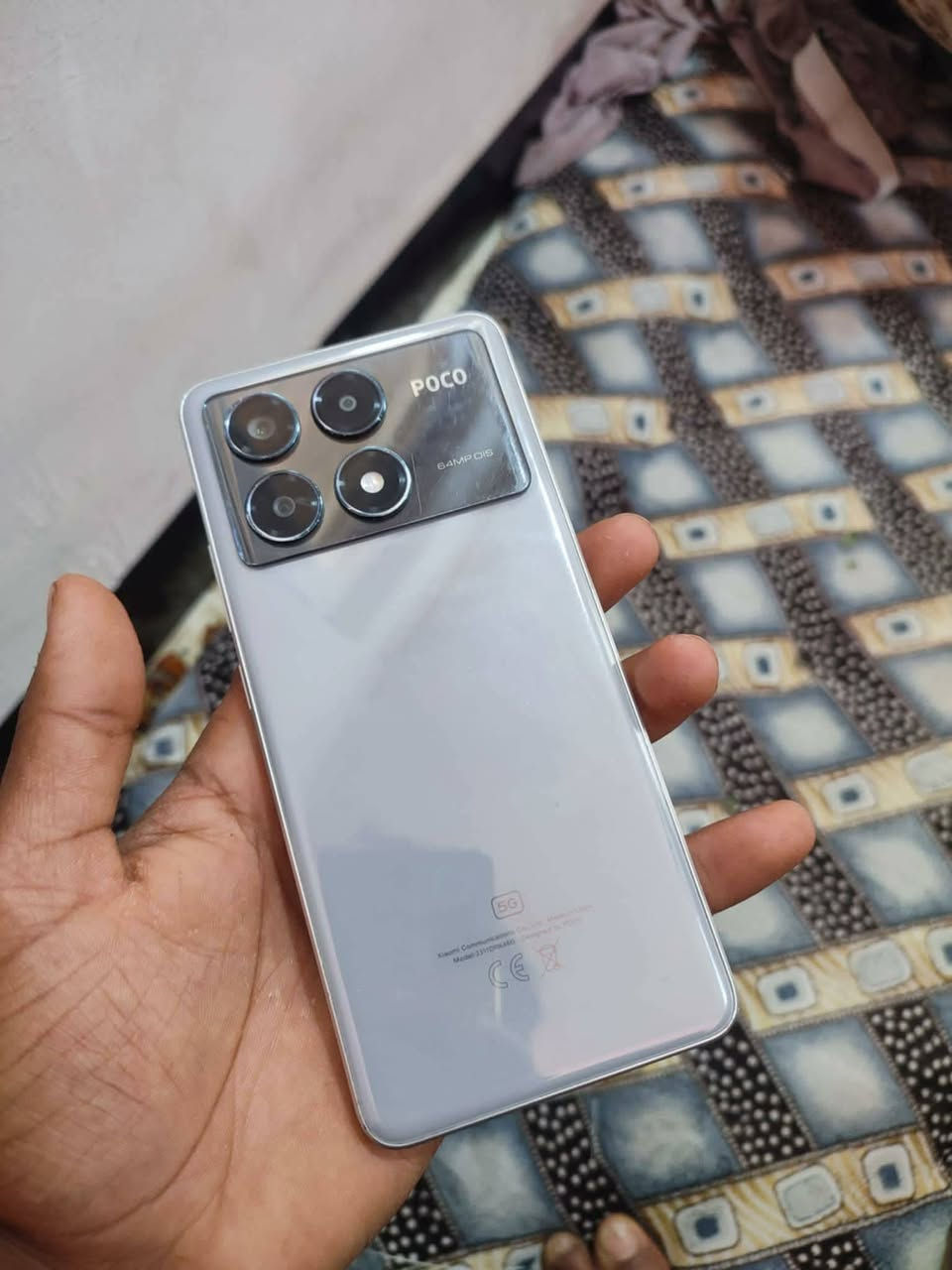 سلام وعليكم بوكو اكس 6برو ذاكره512 رام 12  معالج من اقوه المعالجات  شاشه 120 هيرتز الجهاز 120 فريم ببجي لمحبين العاب كامراته تخبل الجهاز فقط بي فطر بسيط بشاشه شرط ما مئثر والجهاز كامل ملحقاتها  للمراوس اب ايفون فقط


**إذا كنت صاحب هذا الإعلان وتريد حذفه لأي سبب، رجاءا أرسل رسالة إلى الدعم الفني**