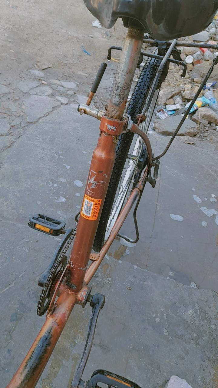 سلام عليكم شباب بايسكل للبيع السعر 60وبي مجال نقصة بس سيباية برمستون ياباني  بالة اصلي دسك 90 اصلي ومكينة ابلادي تايرات جدد مكاني بل الامين الثانية قرب البانزين خانة رقم الهاتف ***********
