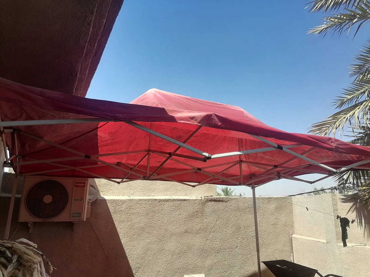 مضله  نزال ٤ متر
عرض ٣ متر
ارتفاع مترين ونص اقماش مطري شمسي
جادر ثخين مو لايلون من فوك مغنون شرط الفحص
مكان بغداد الكرخ


**إذا كنت صاحب هذا الإعلان وتريد حذفه لأي سبب، رجاءا أرسل رسالة إلى الدعم الفني**