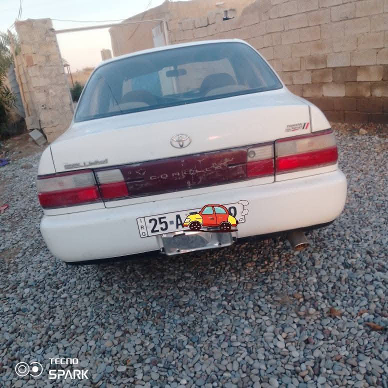 السلام عليكم كورله موديل93مكفوله من ضربه والكصه العيب شرعي مكينه وكير مكفولات حداديه تخم تاير رقم كركوك  رقم جديد شرط تحويل السعر 56بيهة مجال  مكان السياره قرةتبة***********
