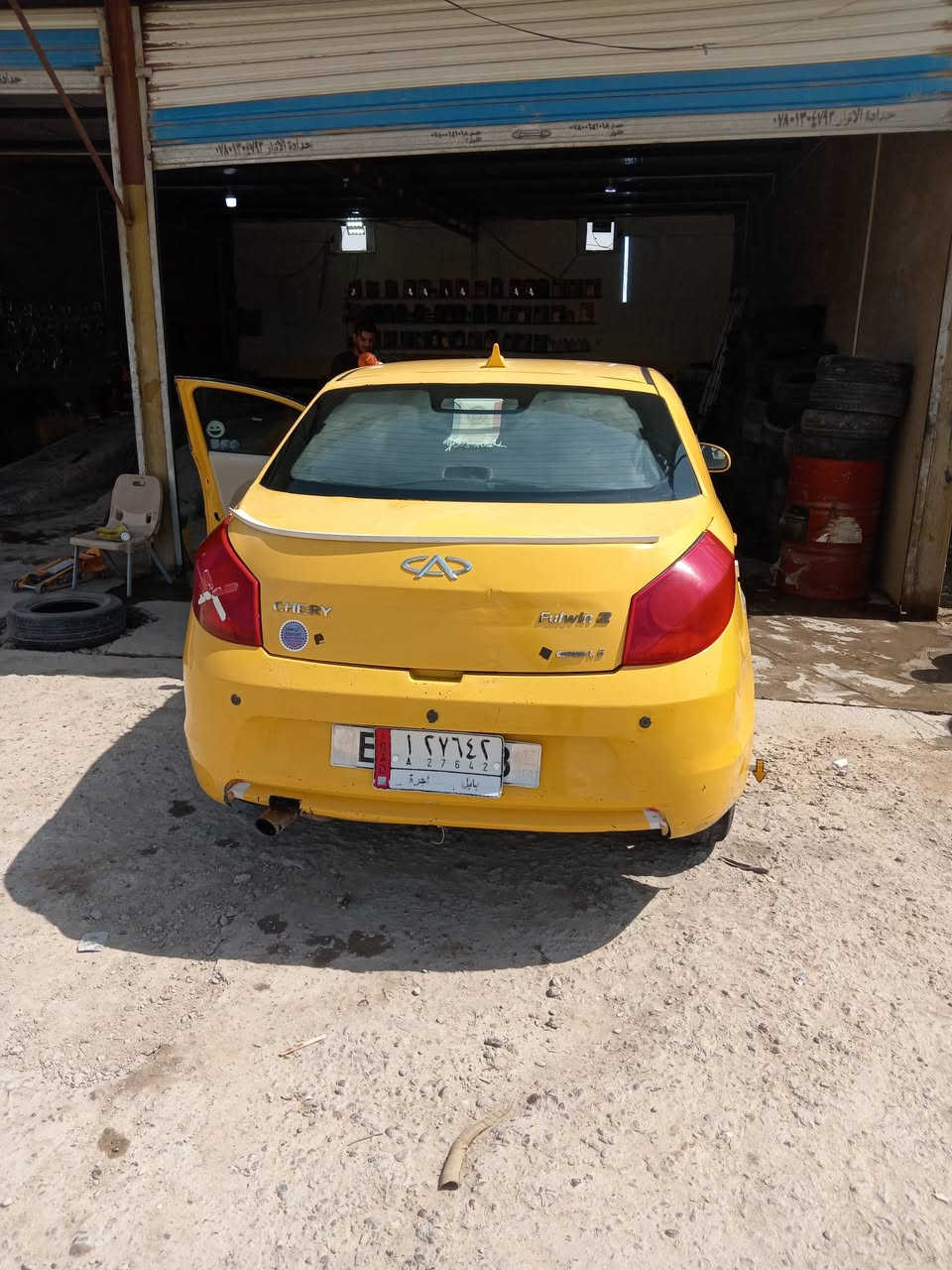 السلام عليكم شيري فلاوين للبيع موديل 2012 سنويه 2027 مصفره غرامات مكاني نجف شارع المطار  السعر 22 للستفسار ***********
