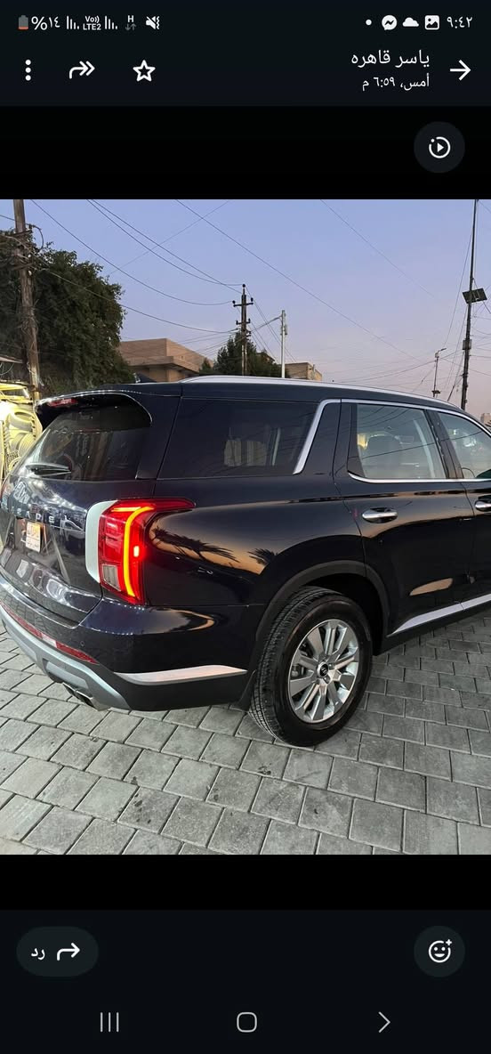 هونداي بلسايد لمتد موديل ٢٤ بيها صبغ جاملغ وباب وحافه البنيد  بدون رقم منفس بسمي. ب٢٤٠.    بغداد شارع فلسطين ***********
