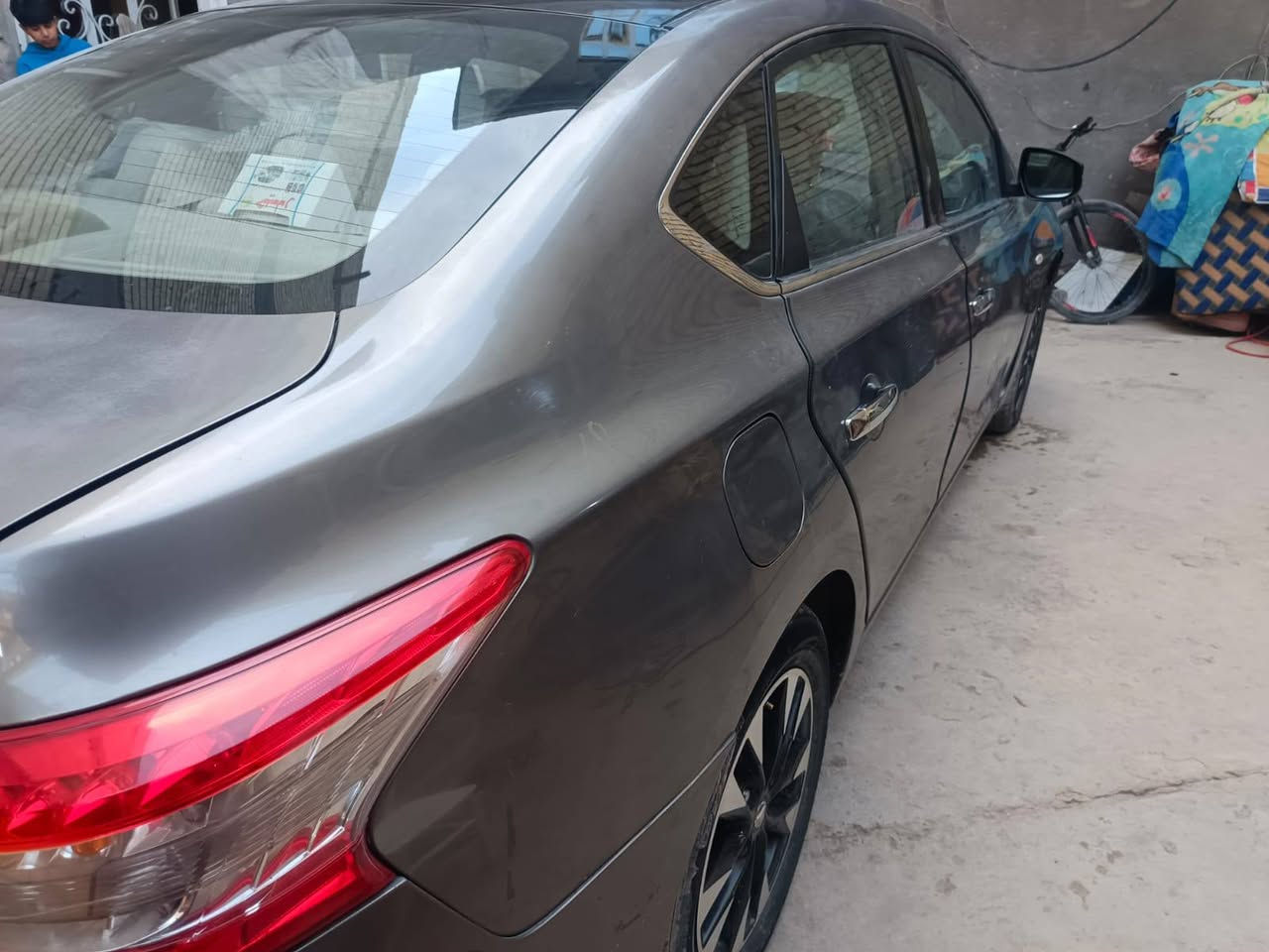 نيسان سنترا مديل 16 مكفوله كفاله عامه عده باب السايق بي صبغ مكينه كير تبريد تتفه ويلكب تخم تاير ماشيه 148 السعر  مكلف بل نشر مكان السياره كويريش قرب علوه الرشيد بغداد رقم صاحب السياره ***********
