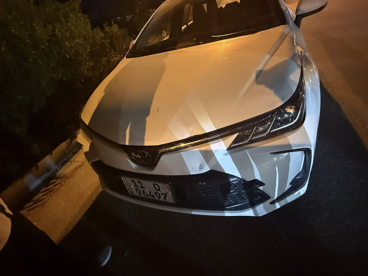 كورلا هايبرد خليجي
مكفولة كفاله 
ماشيه 42الف 
السعر 143بيه مجال جدآ بسيط
رقم ***********
بغداد حي جهاد
