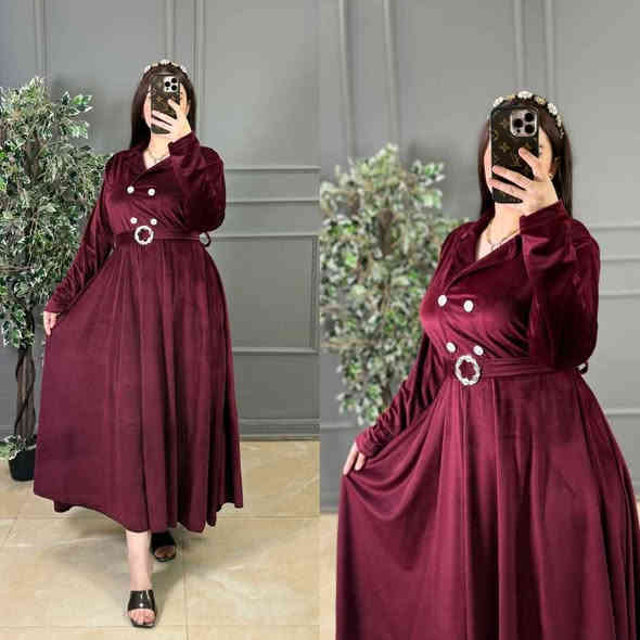 بسم الله الرحمن الرحيم 

اللهم صل وسلم على نبينا محمد وآل محمد 

فستان نسائي كلوش

خامة مخمل جلد الارنب ممتازة شرط الفحص 
M. L. XL. 2XL

للحجز والاستفسار راسلونا واتساب توصيل لجميع المحافظات *********** كركوك
