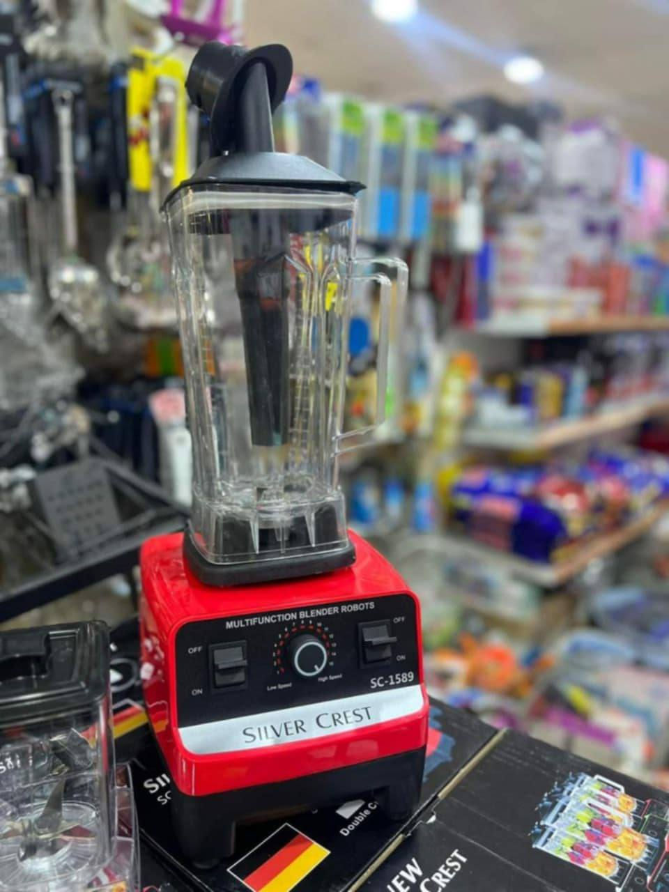 💥خلاط سيلفر كريست مع مطحنة الالماني🇩🇪💥

خلاط متين جدا صنع شركة سلفر كريست الالمانية 🇩🇪
يقوم بتحضير الطعام بسرعة (الخضار والفاكهة والحبوب الصلبة) بسهولة دون الحاجة لاستهلاك الوقت والجهد ليكون المعاون الأساسي لكِ في العزومات. 💥💥💥

✅الماركة :- سلفر كريست
✅الطاقة :- 4500 وات
✅الحجم :- 49*21*20 سم
✅صناعة : الماني 🇩🇪 
✅العبوة تحتوى على✅

💥خلاط سلفر كرست مع مطحنة💥
✅المميزات ✅
✔️ قوي ومتين
✔️ الشفرات متينة ومصنوعة من الستانليس ستيل عالي الجودة وحاد القاطع. 
✔️يمكنه تقطيع وفرم العديد من الحبوب والخضراوات والفواكه ومزج اللحوم
✔️الوعاء مصنوع من التريتان فائقة القوة غير قابل للكسر. سعته كبيرة: 
✔️ يمكنك عصر حتى 2 لتر من الطعام في المرة الواحدة. يمكن ضبطه وتعديله: 
✔️ متغير السرعة يمكن ضبطها. 
✔️ يمكن لسرعته أن تصل إلى 32 ألف دورة في الدقيقة. يعمل بالكهرباء: 
✔️ يعمل بمحرك4500 واط
#الاصلي المنشأ الماني 🇩🇪 
السعر ٣٢  الف 
🚘 يوجد خدمة توصيل لجميع محافظات العراق ٤ الاف🚘


**إذا كنت صاحب هذا الإعلان وتريد حذفه لأي سبب، رجاءا أرسل رسالة إلى الدعم الفني**