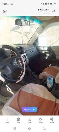 باجيرو 2002 رقم بغداد مصبوقه عام أثر تجيه جيهة السائق محرك بداية بخار ...