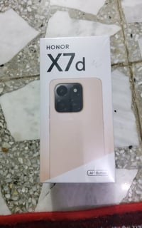 HONOR X7d جديد غير مستخدم سعر ٣٠٠ قفل الجهاز جديد غير مفتوح من الكارتو...