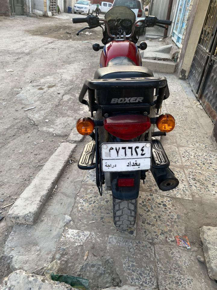 بوكسر 2022رقم بغداد
بوكسر2022 حمراء مكفوله مكينه وكير وكهربائيات دراجه بعدها جديده اي نقص مابيها رقم بغداد
 سعر مليون و٨٠٠ الف وبيها مجال قليل 
مكانها بغداد /الغزاليه
 ***********
