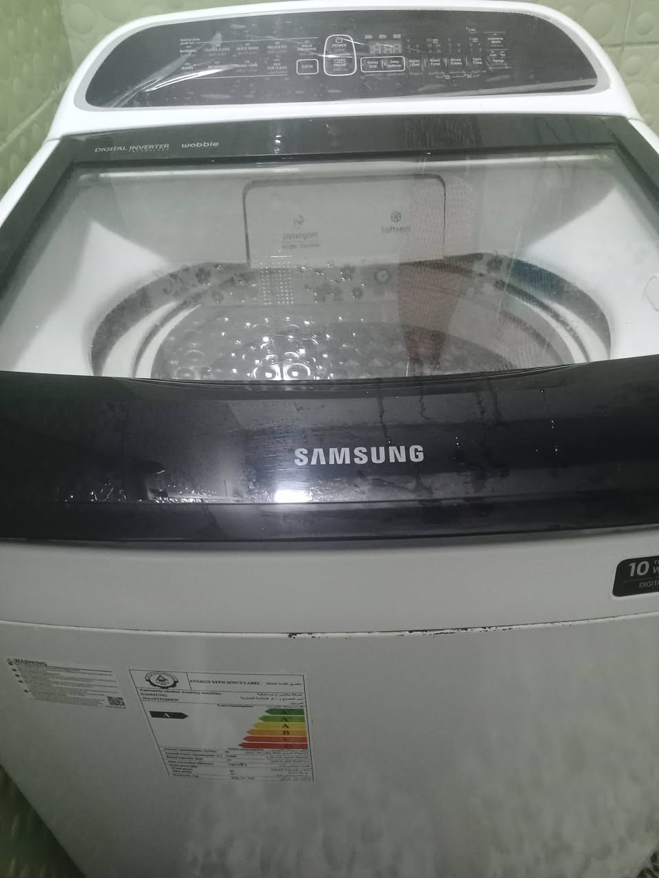 غسالة اوتماتيك سامسونك الحجم 15 كيلو نضيف السعر 350  العنوان البصرة كرمه علي الاتصال  على هذا الرقم ***********
