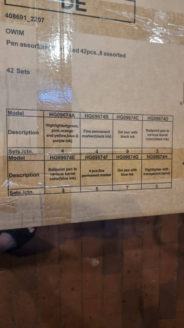 50 كرتون اقلام الماني بيع جملة فقط.زاخو


**إذا كنت صاحب هذا الإعلان وتريد حذفه لأي سبب، رجاءا أرسل رسالة إلى الدعم الفني**