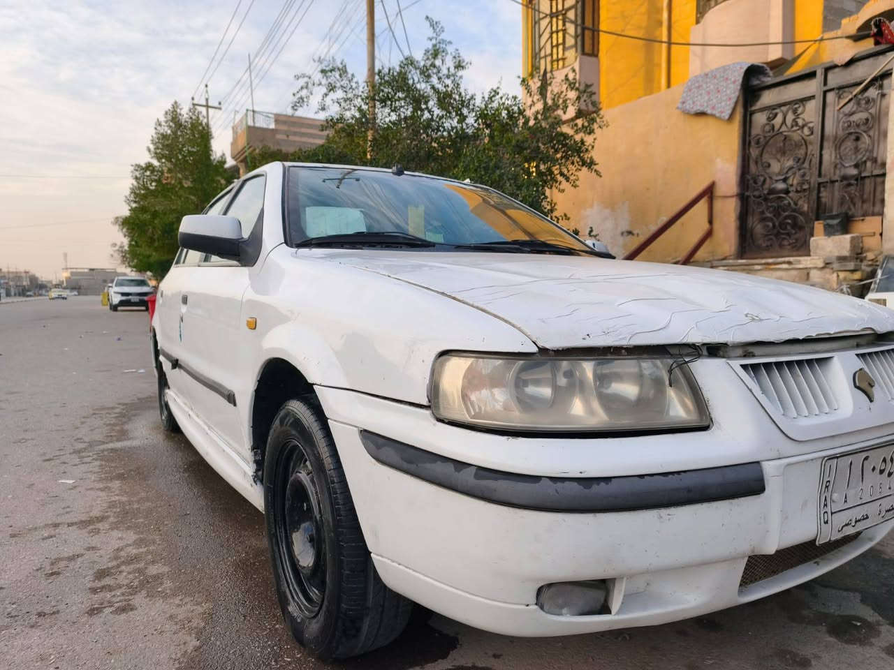 سمند مديل 11 مكفوله من الظربه والصبغ حداده كلها جديده مكينه وكير وتبريد دواخل جديده كهرباء كلها شغاله تخم تاير 80 % بصره مشروع وطني بيع ومراوس اذا اكو بيكم جمسي مارك بس نضاف شرط واطي فرق *********** بصره حي الشرطة البصرة, العراق
