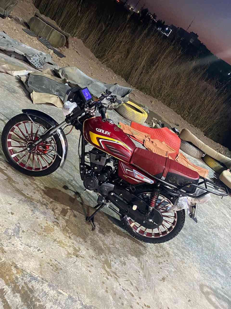 دراجه سيفان موديل 2025دراجه مكفوله اي نقص مابيها الا ستفسار تصل على الرقم(***********)سعرها 775وبيها مجال مكاني قضاء الخالص ناحية هبهب
