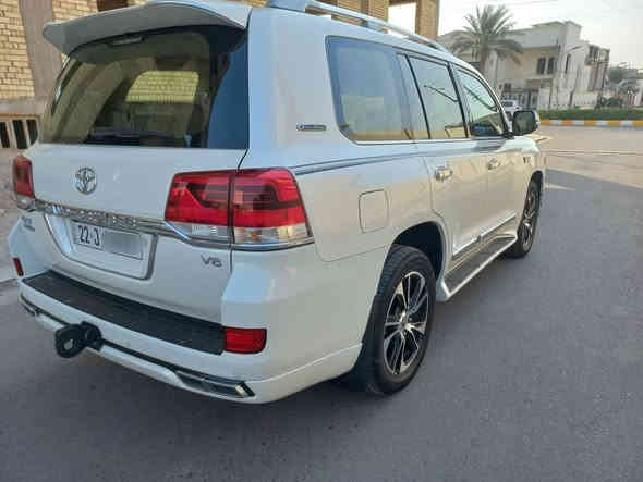 لاندكروز كراند تورنك 2021 بريم رقم اربيل فول مواصفات سيارة جديدة ماشية 62 الف كيلو محرك 6 سلندر بيهة صبغ ربع البنيد وجاملغ الأيسر الخلفي بدون دواخل ولا تبديل مواصفات
كشنات جلد مغلفة قماش كراسي ثنين كهرباء طفاية انارة تحت القدم حساسات خلفي أمامي مري شفط وقلاب  8 ايرباك  تشغيل عن بعد شاشات أندرويد رادار شاشة ليزرية جنطة كهرباء وباقي المواصفات معروفة للبريم بيع فقط العنوان الفلوجة 
السعر 550$ مع المجال 
***********
