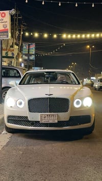 بينتلي كونتيننتال 2014 فول مواصفات ماشية 96 الف مكفوله من الضربه والصب...