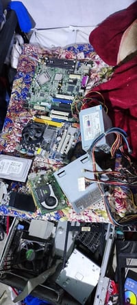 مذر بورد • معالج E5-2650 v4 • كارت به مشكلة