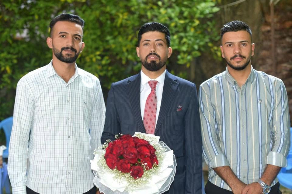جانب من صور عقد قران الغالي🫡
ابراهيم شاكر العجيلي ❤️
 بحضور أبناء عمومته الله يحفظهم جميعاً
 ستـوديـو أركــــــان للتــــــصوير📸
     معنا وثـق أجمـل لحظات عمرك🔸
تصوير بأحدث كاميرات التصوير🔸
تصوير جوي {درون}  🔸
تصوير الأعلانات التجارية🔸
جلسات تصوير خارجية🔸
حدائق خاصة بتصوير العرسان
لخبرة أمتدت لأكثر من ثلاثون عام...❤️👍
لمزيد من الصور قناة التليجرام> https://t.me/jjjjhhid
    العنوان : بغداد - المدائن - مقابل دائرة أحوال المدائن
رد     للأتصال والأستفسار
      أستوديو اركان:***********     محمد العجيلي
:***********
