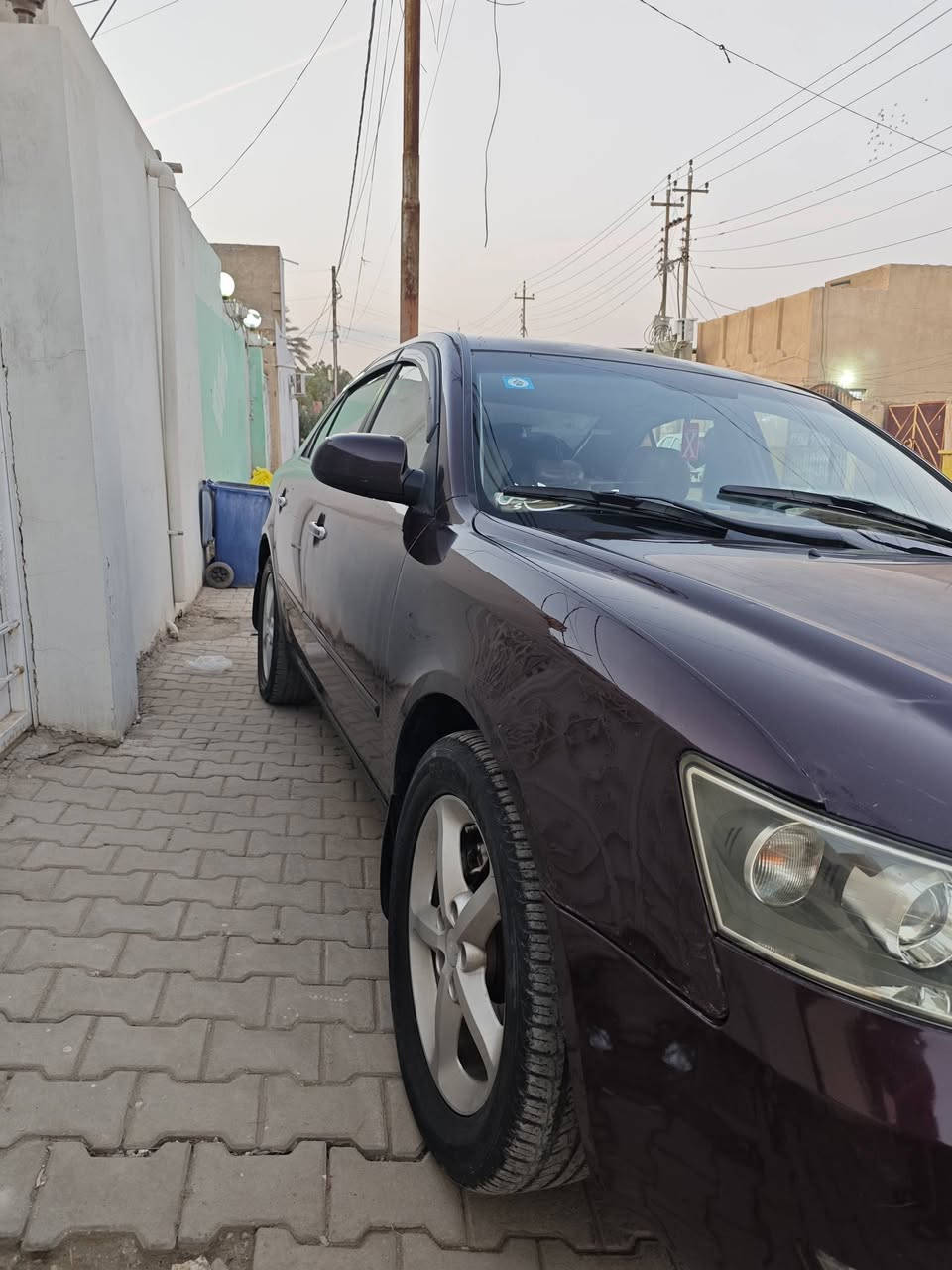 سوناته 2008 
4اسلندر مكينه 2400
ضربه خفيفه في خشم البنيد موضحه بلصوره
رقم انكليزي بغداد
السعر 100وبيها مجال بسيط
التواصل ***********
