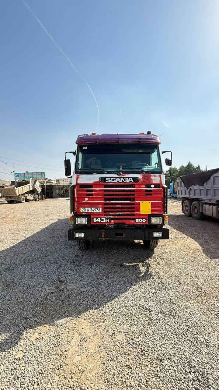 سكانيا للبيع سياره ٤٣ مكينه ١٢ ونص مجموعه مان نص جي اف بوربرين جبير مكينه لا صرف ولا بخار كير ٣ب٣ رقم ديالى انكليزي سنويه ٢٨ مكاني بغداد النهروان لا اتواجد عل الواتساب فقط مخابره سياره مطوله من السنتر***********     ***********
