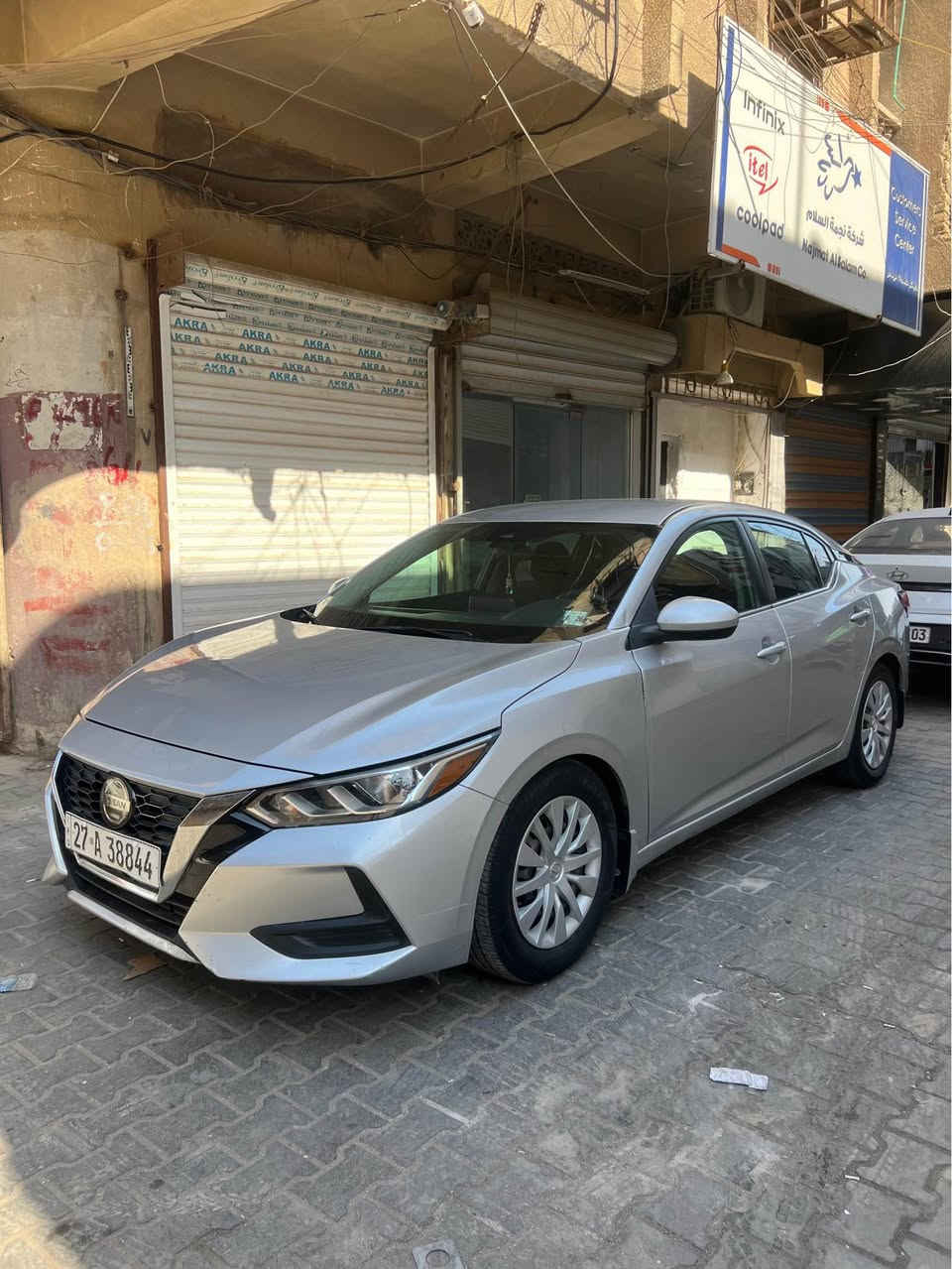 السلام عليكم 
نيسان سنترا 2021
كفالة عامة ضربة صبغ تبديل حته الدعاميات كفالة 
ماشية 30 فقط 

حرة بأسمي تحويل ثاني يوم سنوبة لل2030
مواصفات SV شاشة كبيرة اوتو بريك نقاط عمياء حساسات امامي خلفي 
توقف ذاتي كامرة خلفية عداد رحلات ٣ وضعيات قيادة 
محرك كير تبريد كلة كفالة 

السيارة تقرير امطار والصور مال امريكا بلمنشور قطرة ماداخله بيها 

السعر 128 وبيها مجال بسيط 

العنوان البصرة جمعياة اسكان الموانئ

*********** البصرة, العراق
