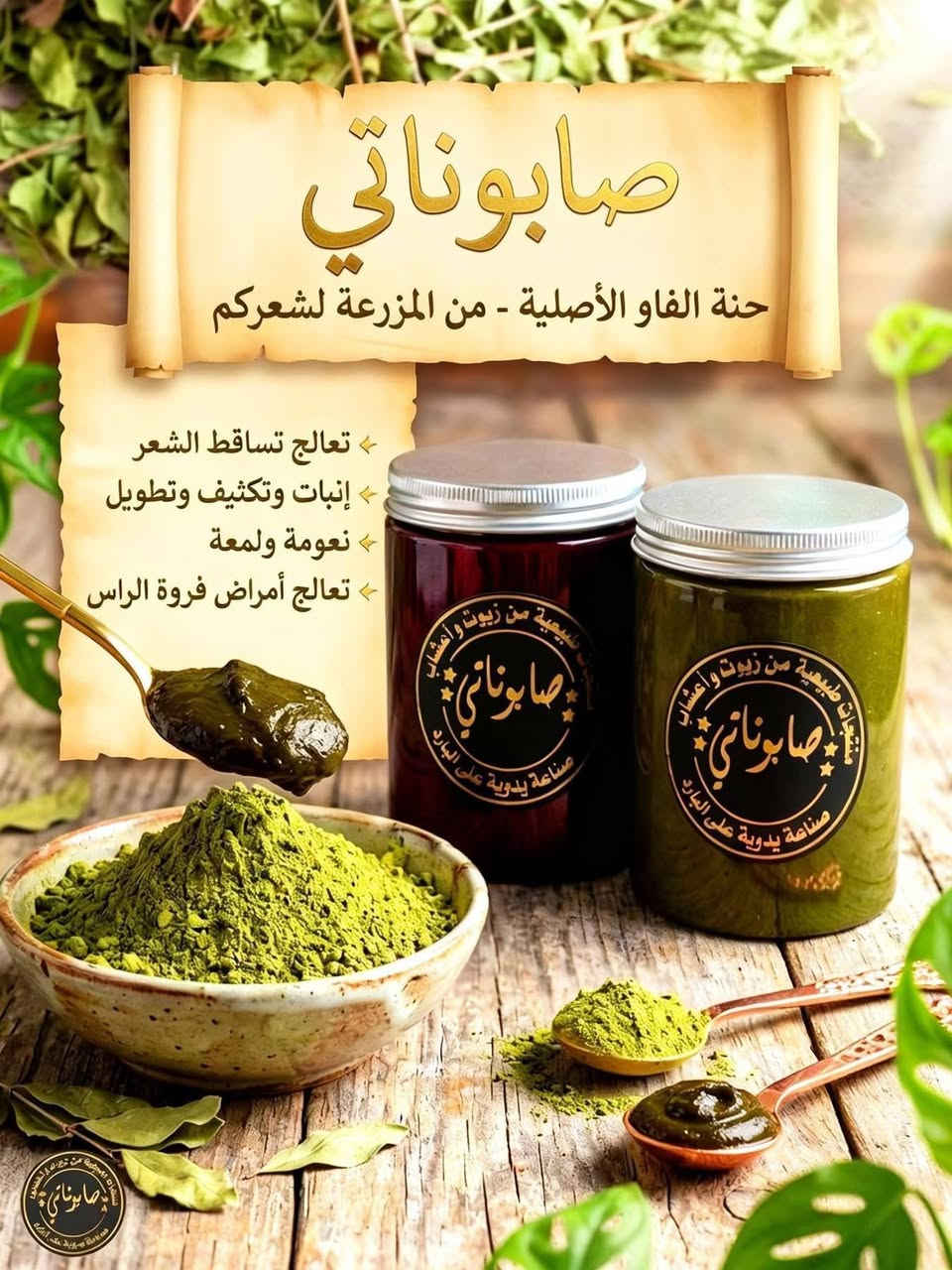 حنتنا حنة الفاو الأصلية💁🏻‍♀️
 
ورق شجرة الحنة بدون مواد أخرى🌳 

حنة علاجية للشعر ولأمراض فروة الرأس (حكة إحمرار حرارة فطريات أكزيما صدفية) تعالج تساقط الشعر وتنطي إنبات وتكثيف وتطويل ونعومة ولمعة وتحارب تشابك الشعر والتقصف 😍

عندج شيب ممكن تستعمليها صح الشيب يصير برتقالي مو مشكلة ثاني يوم نخلي عشبة الكتم راح يصير بني غامق🥰

خلي بالأسبوع مرة وشوفي المعجزات راح تنقل شعرج من الظلمات إلى النور 💡 

السعر
الكيلو ب٣٠
النص ب١٥
الربع ب٨

ومتوفرة معجونة كاملة بزيت جوز الهند وأعشاب مشاط وكثيراء وسدر ونواة التمر وإلي يحب أضيف حجر القرمز تصير حمرة هاي المعجونة ب١٥ ألف 

وهاي حنتنا وهاي نتائجها👇🏻


**إذا كنت صاحب هذا الإعلان وتريد حذفه لأي سبب، رجاءا أرسل رسالة إلى الدعم الفني**