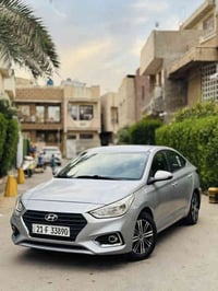 اكسنت 2019 خليجي مكينه 1.4L دوش بيها صبغ بال سايق فقط اثر شخط  ورصعات ...