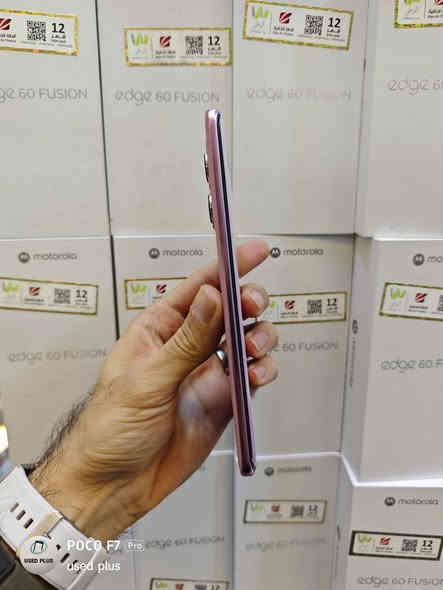 نازو نازدار 😍🥰

Moto edge 60 fusion.✅

مۆتۆ ئێدج 60 فیوژن فایفجی.✅

لۆک کەپس ناو پاکات زەمانی یەک سال
سەماعە بلوتوس هەدێ لە شەریکەوە

میمۆری 256✅
رام 12✅
پرۆسێسەری دایمنستی 7200 ❤️
دووسیم دەبل فۆرجی و دەبل فایفجی🥰
باتری 5200 بە 68 وات فاست چارج
شاشە 6.67 بە کوالیتی 1220X2712 
شاشەی ۆی ئۆلید  توانای پشاندانی 1 ملیار  رەنگ هەیە لە چرکەیەکدا نوێبوونەوەی شاشەی 120 هێرتز بە hdr10 پلەس
  4500 نیت شەوق بەر تیشکی خۆر
کامێرەی سەرەکی سۆنی 50. 13 
کامێرەی سێلفی 32 
ڤیدیۆ 4K 
دەبل سەماعە فوول کوالیتی دۆلبی 
پەنجەمۆر و بەسمەی شاشە

یوجد توصیل لکل محافظات ضمان وکالە 

نرخی 365  هەزار 

 
سلێمانی پشتی بازاری جەوازەکە بینای بازاری گەورەی مۆبایل دوکانی ژمارە 28
*********** ڤایبەر وەتسئەپ تیلیگرام گەیاندنمان هەیە بۆ زۆربەی ناوچەکان بۆ داواکردنی پەیوەندییم پێوە بکەن یان سەردانمان بکەن السليمانية
