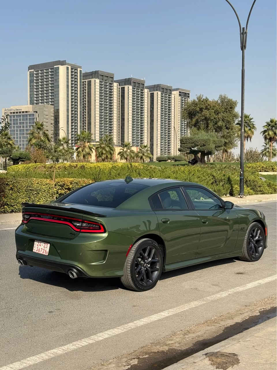 ‏  🚨CHARGER R/T LAST CALL 2023
السلام عليكم 
جارجر ار تي النداء الاخير لون مميز ( زيتوني )
سعر مناسب جدا 🔥
موديل ٢٠٢٣ ماشيه ١٦ الف ميل فقط
السياره جاهزه على اخر حبه ترايها وكاله وبرغي واحد نقص مبيها 

ضرر السياره فقط البوند مبدل اصلي ( ليس تجاري ) ومصبوغ بدون دواخل بدون ايرباك
ضرر السياره سطحي جدا
السياره مكفوله من جميع الايرباكات
شاشه كبيره
حساسات خلفيه وكامره
مرايه متحسسه للإضاءة العاليه
كير شفتات بالستيرن
وباقي مواصفات R/T المعروفه
تترقم شمالي 
للاستفسار: *********** متواجد واتساب أربيل, العراق
