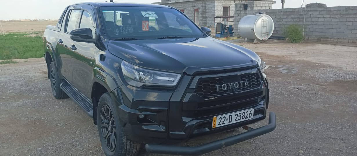 إعلان بيع سيارة (تويوتا هايلوكس GR)
النوع: تويوتا هايلوكس GR (Toyota Hilux GR).
​الموديل: 2022.
​اللون: أسود ملكي.
​المواصفات: فول مواصفات (أعلى فئة).
​حالة السيارة: مكفولة كفالة عامة (صبغ، ضرر، نقص ميكانيكي).
​الرقم: أربيل (شمالي).
​التحويل: تحويل ثاني يوم (باسم صاحب السيارة مباشرة).
​📍 المكان: الأنبار - الكرمة.
💰 السعر: يرجى التواصل على الخاص أو الاتصال برقم الهاتف.
​📞 للتواصل والاستفسار: ***********
