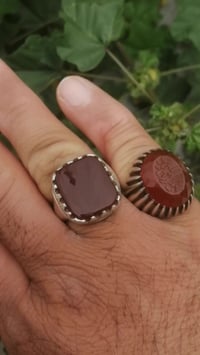 عقيق يماني • ياقوتي • كبدي