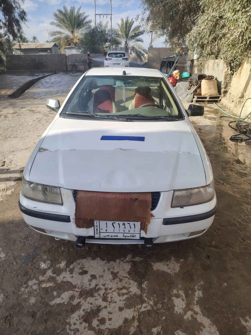 سلام عليكم ورحمة سمند 11 مكفوله من الضربه وبيه مكانات صبغ اعتبره حزام السعر 36
*********** مكان السياره ديوانيه غماس
