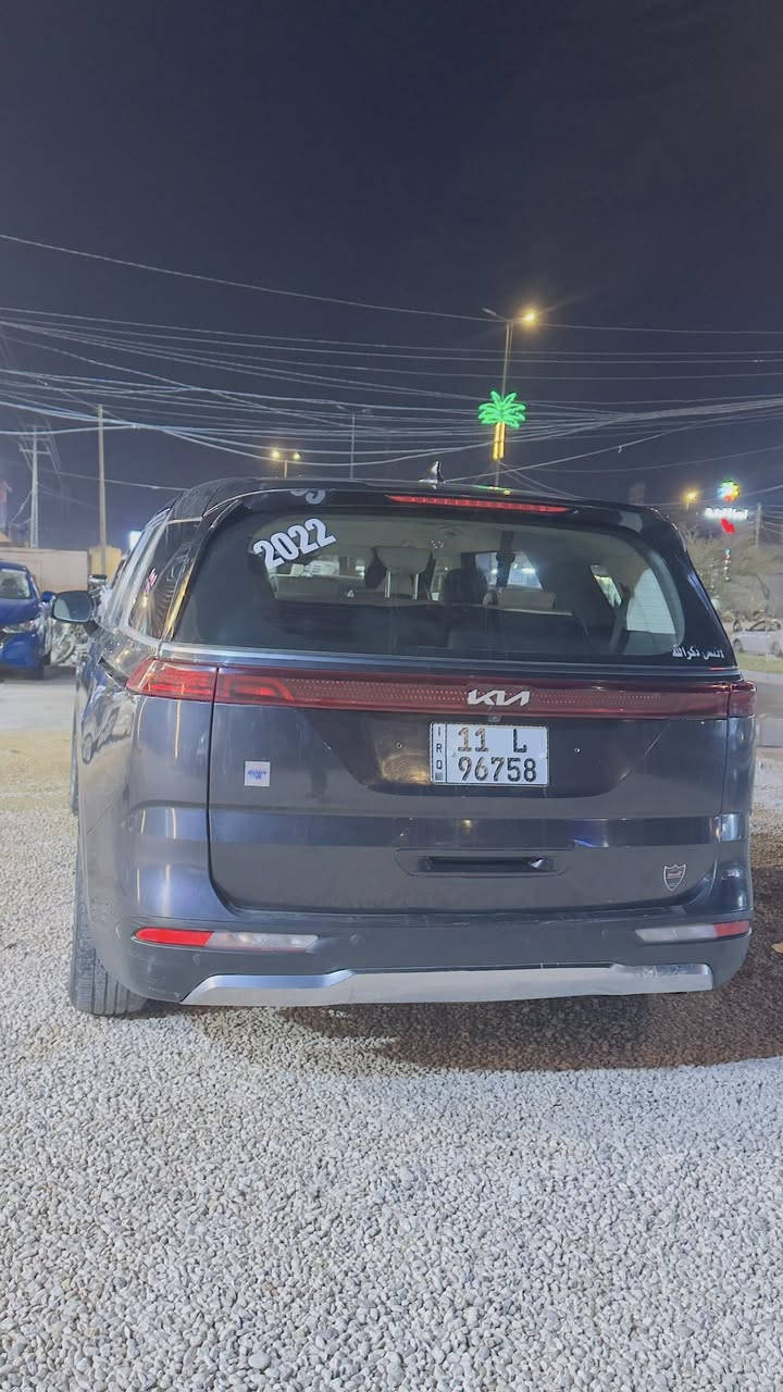 كيا كرنفال 2022  السعر 205 وبيها مجال
محرك 3500 // 6 سلندر 

السياره مواصفات عاديه يعني لابصمه ولابييان كهرباء 

شاشه ورادار وتوقف ذاتي وهاند بريك دكمه قياده ذاتيه وتحكمات بالستيرن شاشة اعطال تبريد ثلاث قطع 

كلشي مذكور بالسونار حادثها مال امريكا فقط قبق جنطه 

مكاني كربلاء حي المهندسين 

رقم صاحب السياره

***********

