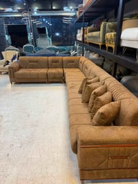 ديوان سوبر جديد غير مستخدم  خشبزان السعر 800 10 مثاع مقاعد 7 متر  0776...
