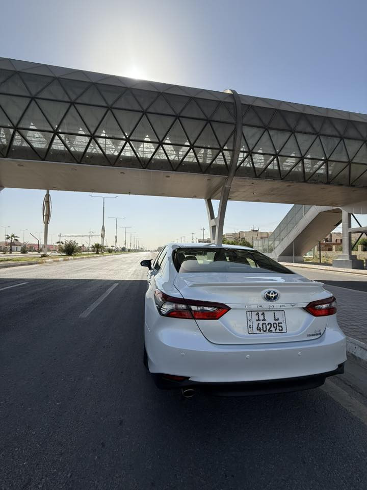 كامري هايبرد ياباني اصلي  ٢٠٢٤
السعر على الاتصال *********** 

فئة LE مكينة ٢٥٠٠ اربعه سلندر

حجم التانكي ٥٠ لتر تمشيك ٧٥٠ كيلو 

شاشة لمس 

بصمة تشتغيل وبصمة ابواب 

دخول ذكي بدون مفتاح  

اشاره ب المرايات

ماشيه ٥٩ الف كيلو

لون ابيض صدفي  

مكفوله من الصبغ بيها بارد بجاملغ الخلفي بسيط كلش 

هاند بريك كهربائي

نظام ايكو سبورت نورمل 

اوتو هولد 

داخل بيجي وابيض

تبريد قطعتين 

شاحن لاسلكي 

تبريد  مناخ منفصل

حساس امامي خلفي 

كامره خلفية

رقم بغداد الجديد سنويه جديده تحويل مباشر
