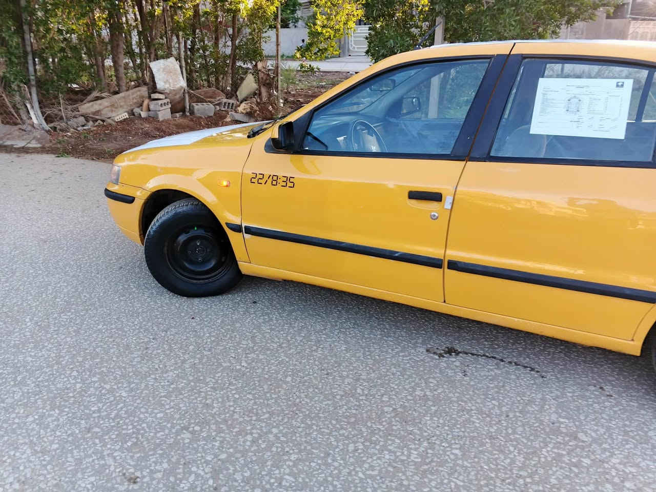 ياالله سمند تكسي اللبيع موديل 2010 تحويل مباشر سعر 26
 سياره حلوه محرك وكير جديد صدر جديد مكفوله من ضربه  سكن المسيب حي معلمين تلفون ***********
