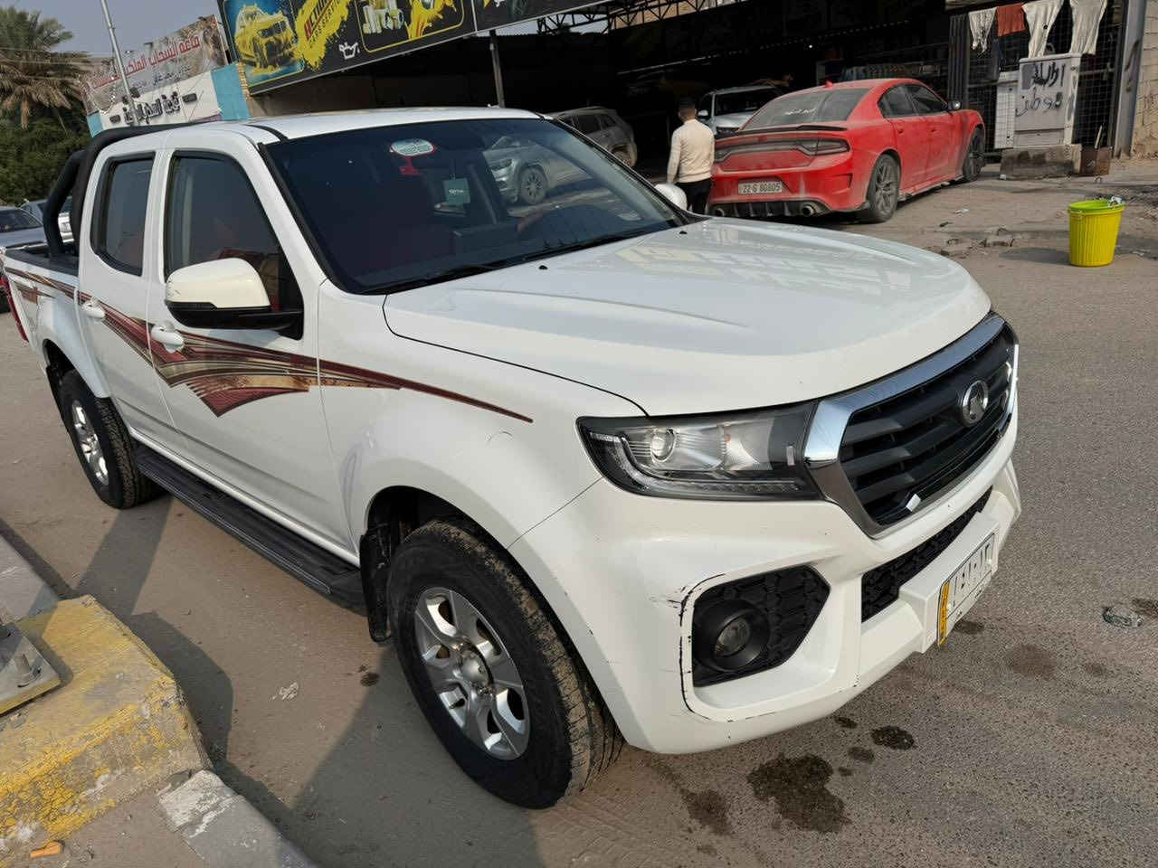 سلام عليكم 
بيكم كريت ويل
مديل 2021
سياره كفاله بيه شي بصيط دحجه 
سياره بسمي مداور شرط 
مواصفات فول
فور ويل
محرك ٤سلندر
كير عادي 
لايت عدسات ليزريه مع لد
تخم تاير جديد
ويل كب حجم ١٨
تبريد تدفئه  
داخل ماروني مخمل
حداديه مكينه كير كفاله
مكان سياره بالنجف السعر (١٢٧)
***********
