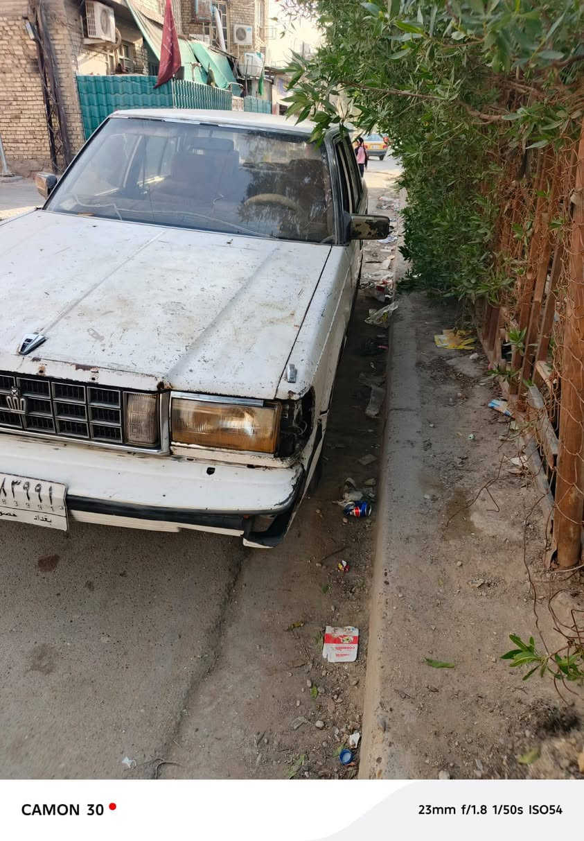 سوبر 86 السياره شوفت العين
كير اكسن تمام تخم ناير  رقم بغداد تحويل مباشر السنويه لحد السبعه وعشرين بسمي 
السعر 21 المحرك بلادي يبخر
‏‪***********‬‏
