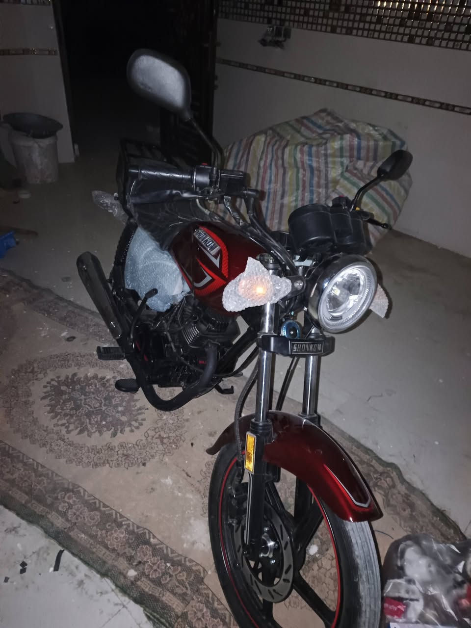 سلام عليكم دراجه شاينك للبيع موبايل 26 زيرو جديدة شراي يتصل على هذا الرقم *********** مكان بابل شوملي
